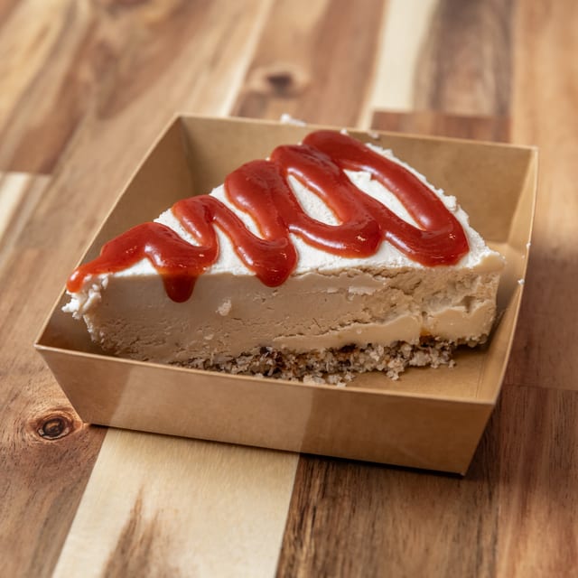 Raw Cashew Cheesecake.