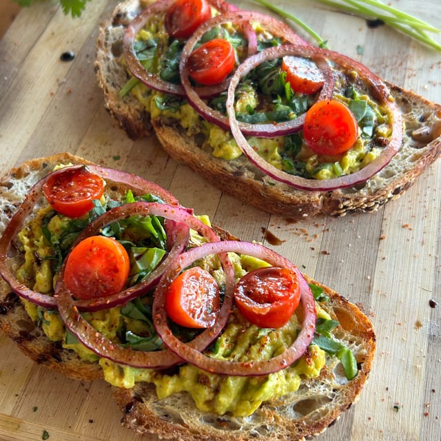 Pan con Palta.