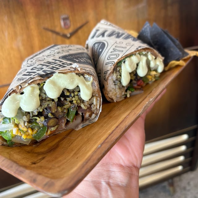 Veggie Burrito.